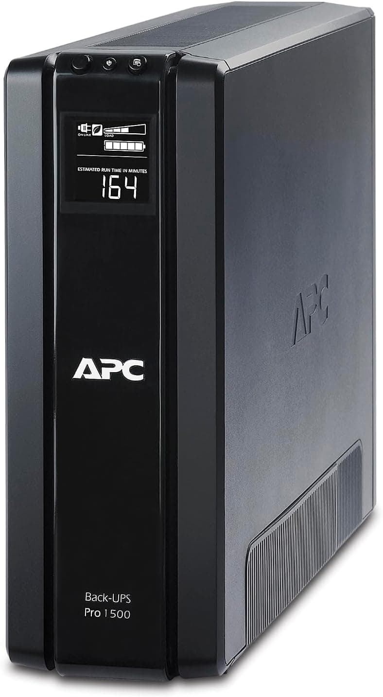 APC 1500VA/900W Back-UPS Pro UPS Battery Backup (BR1500G)