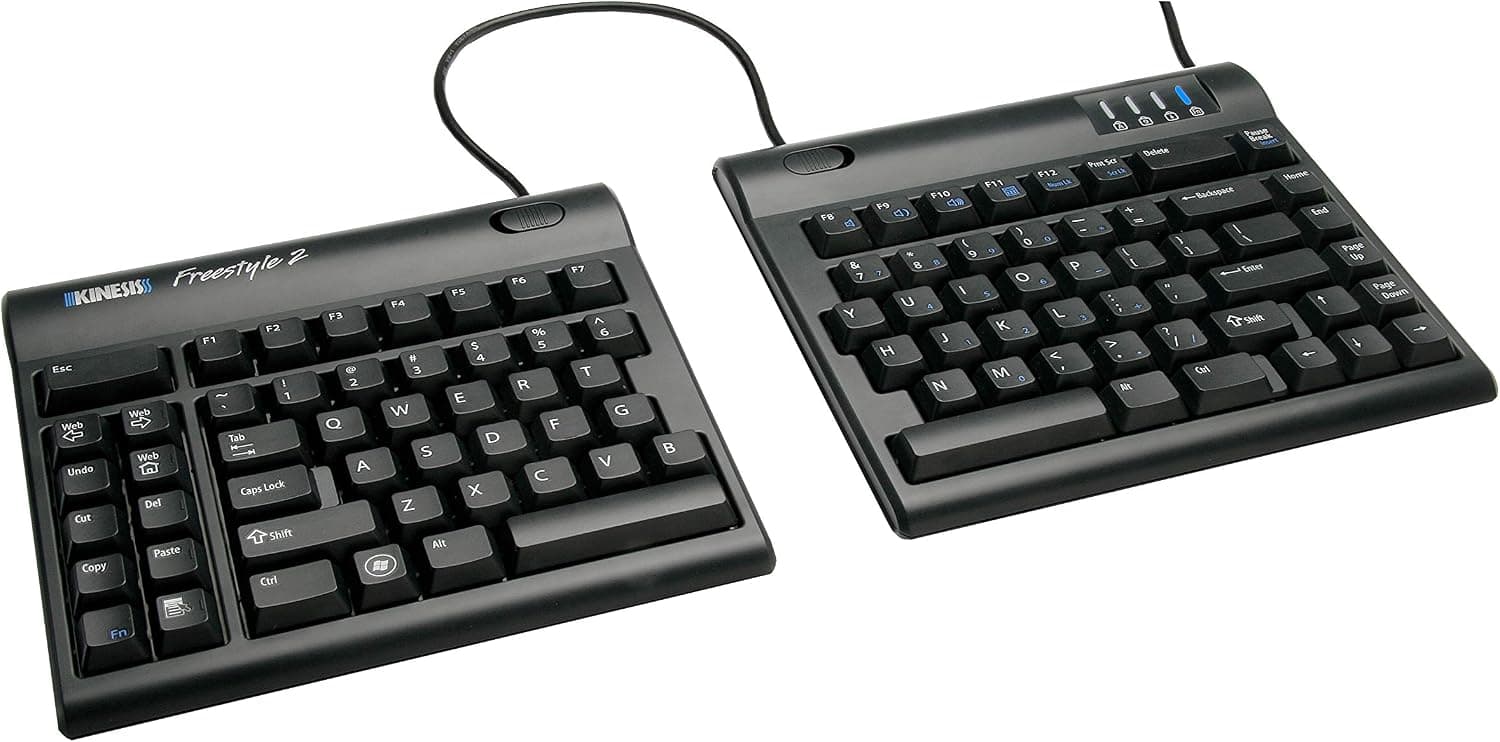 KINESIS Freestyle2 Ergonomic Keyboard for PC (9" Separation)
