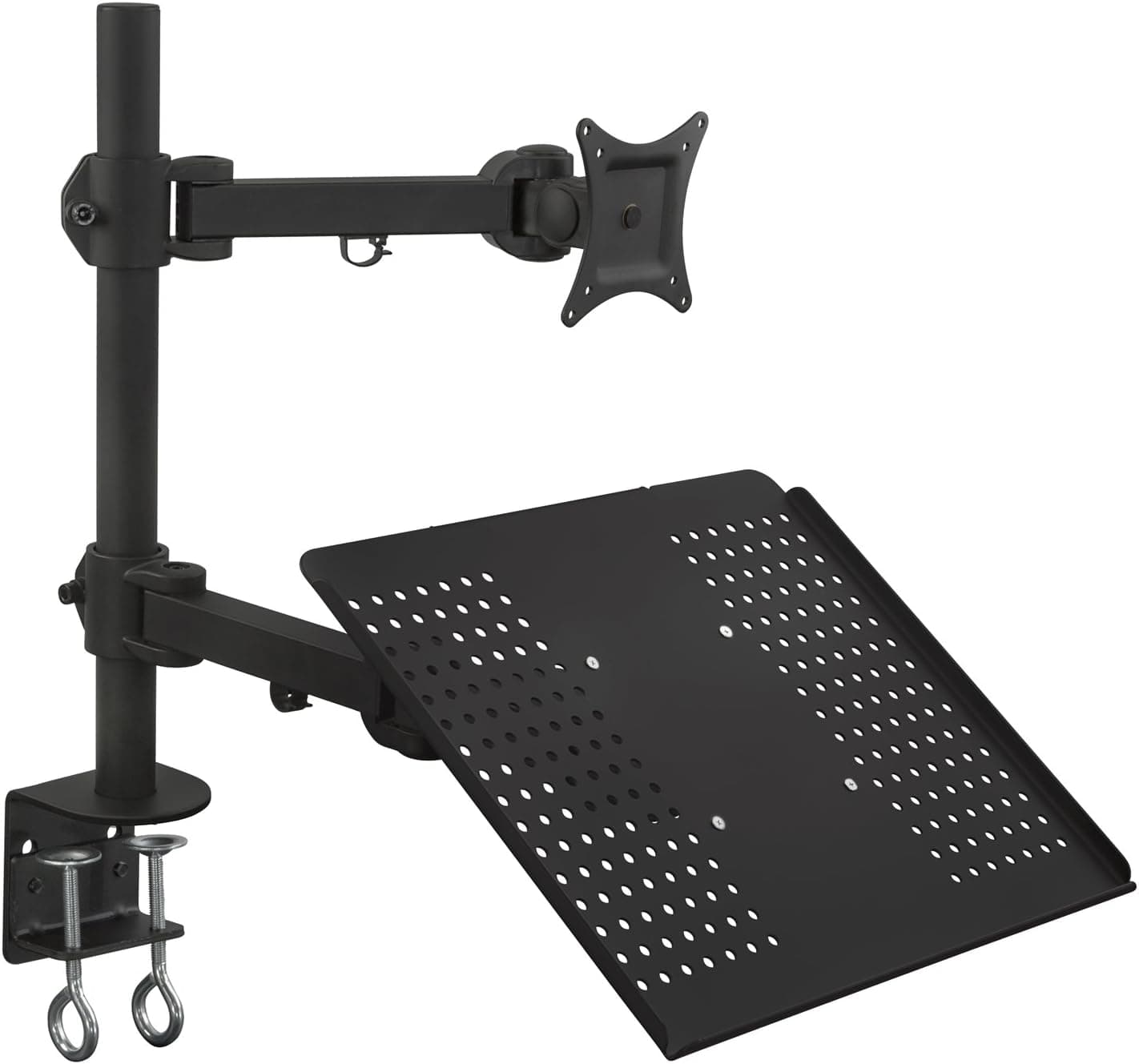 Mount-It! MI-3352LTMN Laptop Desk Stand and Monitor Mount, to 17 inch