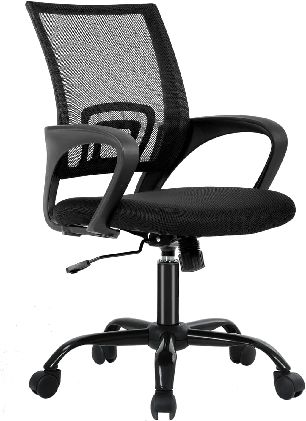 BestOffice Office Chair Ergonomic Mesh Computer Chair Lumbar Support Executive Adjustable Rolling Swivel Chair, Black