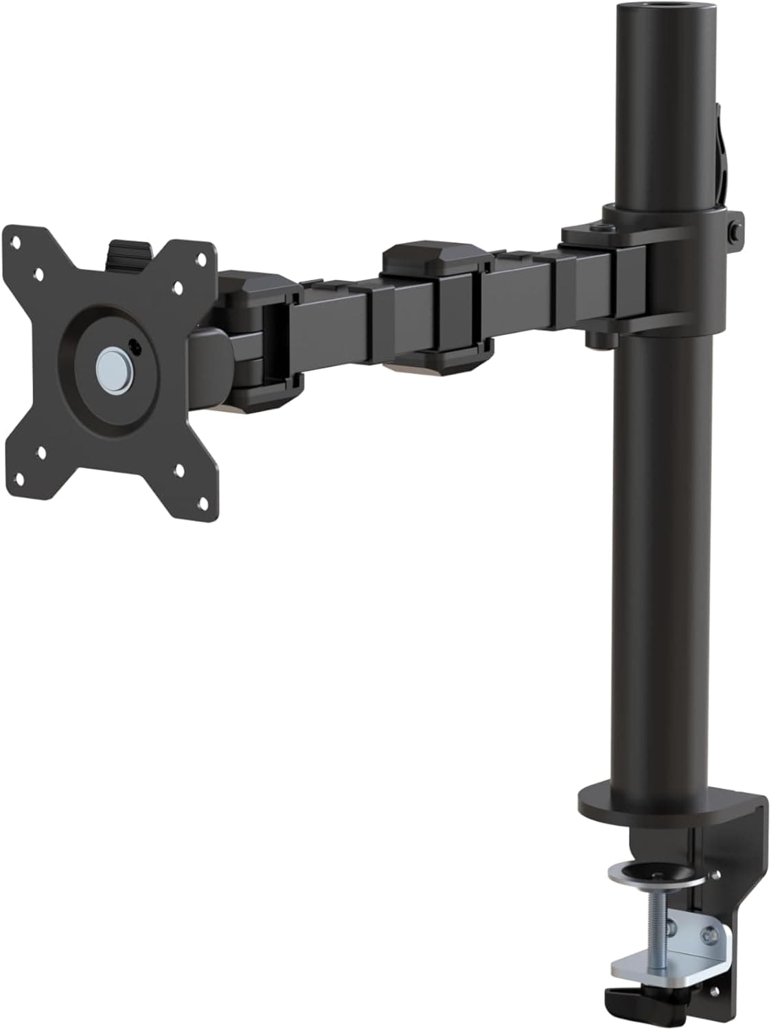 Amazon Basics Single Monitor Stand, Height Adjustable VESA Arm, 13-30 inch