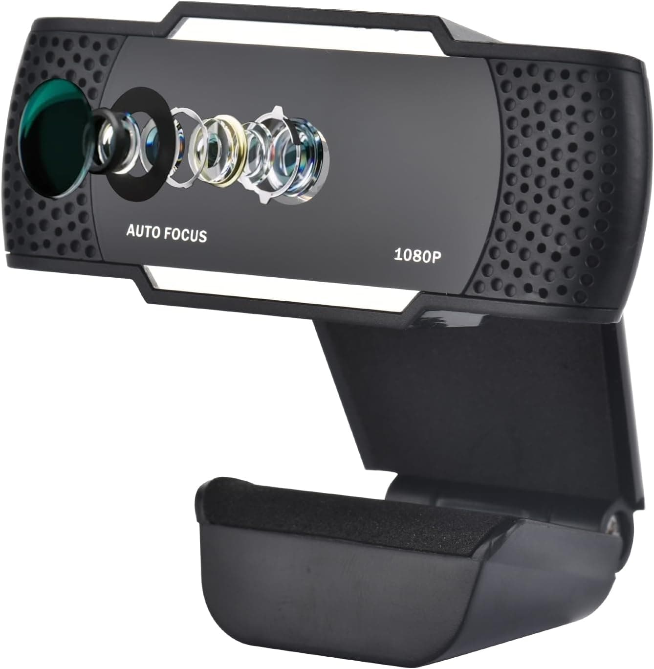 Auto Focus Full HD Webcam 1080P with Dual Digital Microphone