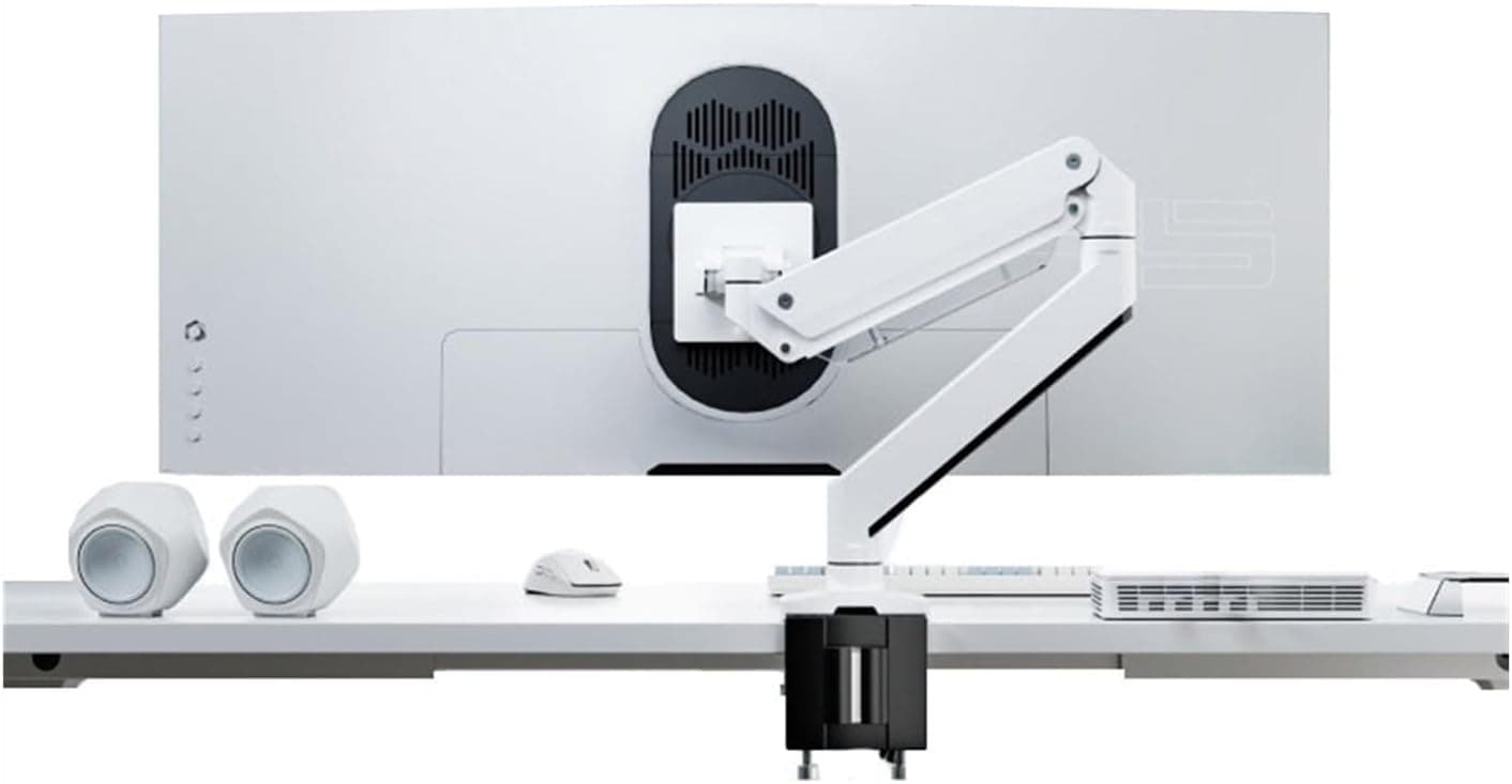 Monitor Stand Heavy Duty Single Mount with USB, Ultrawide up to 49 inch