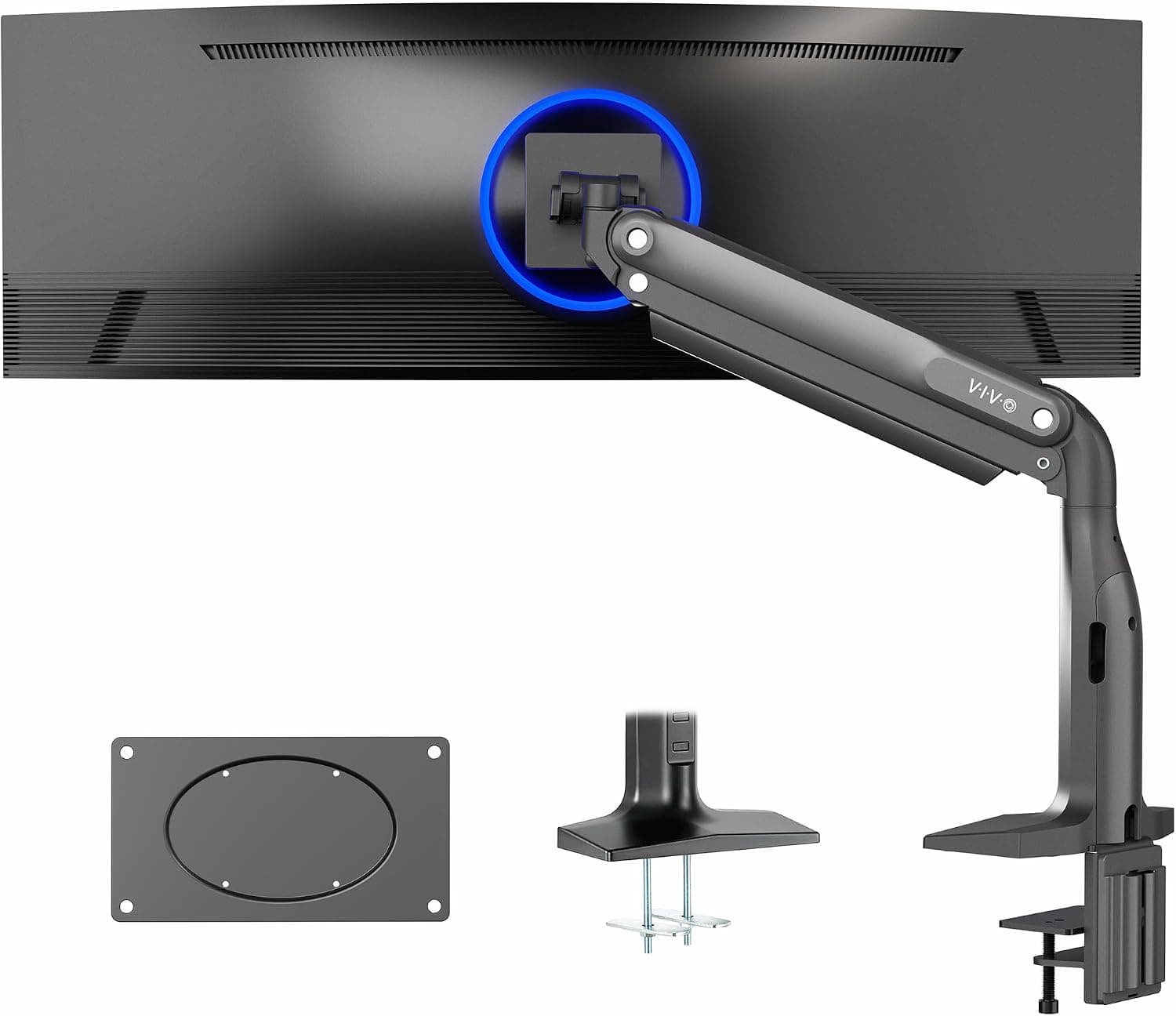 VIVO Aluminum Ultrawide Monitor Stand STAND-V100H, up to 49 inch