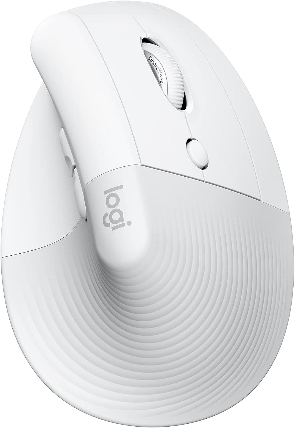 Logitech Lift Vertical Ergonomic Wireless Mouse - Off White