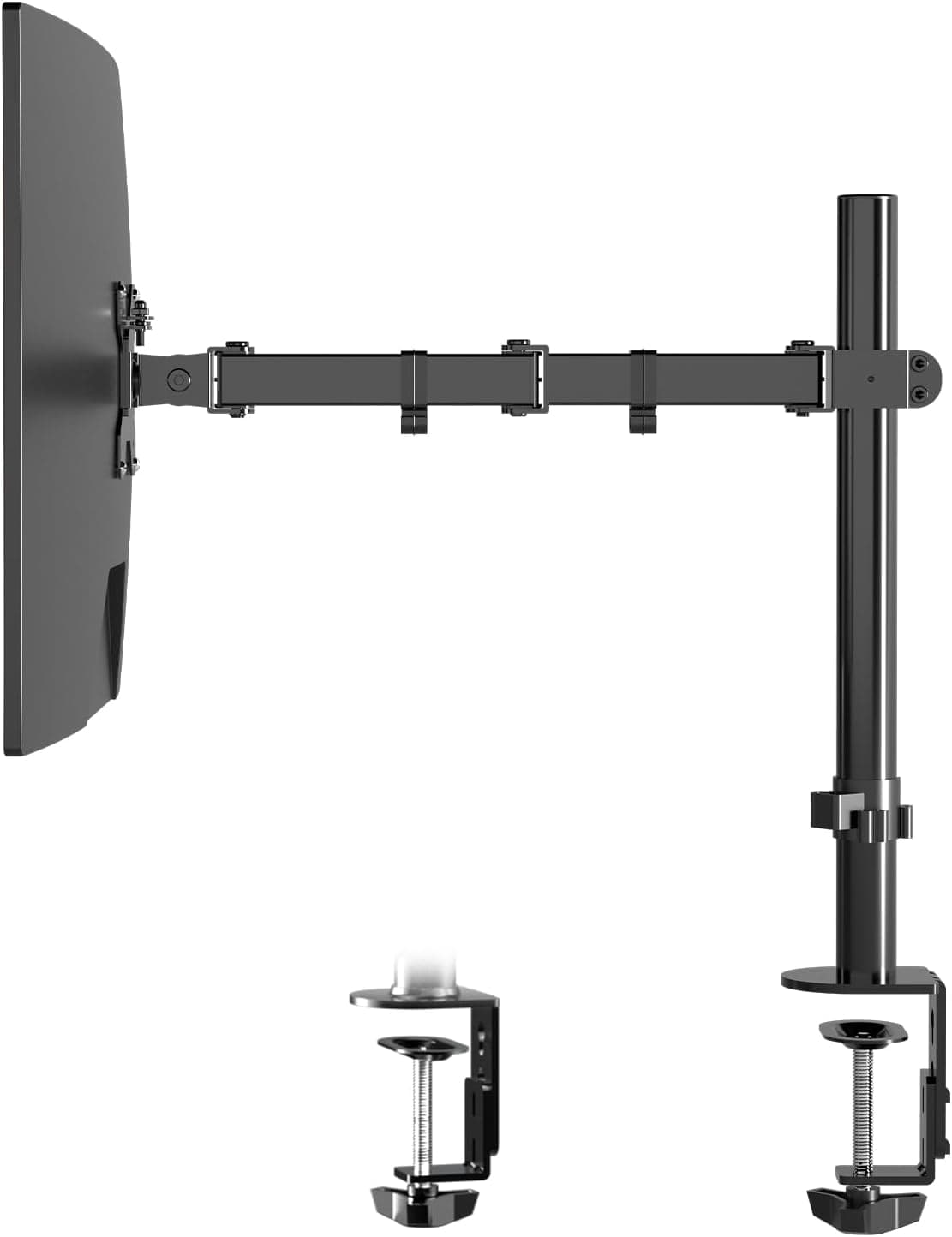 Pholiten Single Monitor Arm Desk Mount up to 32 inch, 22 lbs