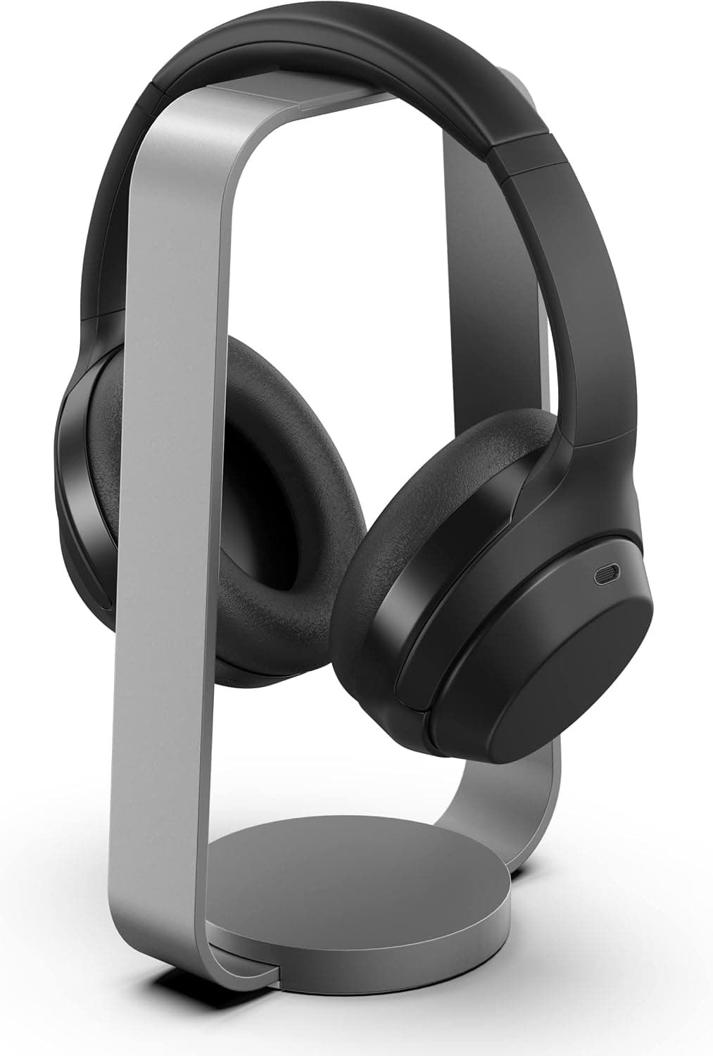 HumanCentric Aluminum Headphone Stand, Weighted Desk Headset Holder
