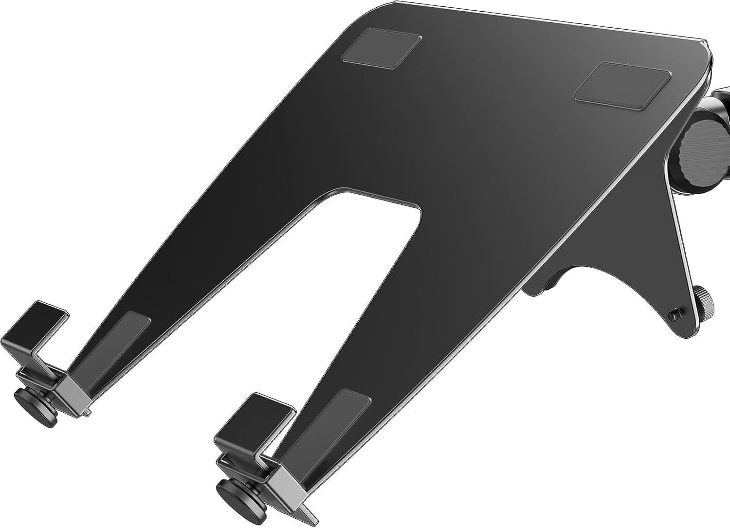 ergounion Laptop Tray for Monitor Arm, VESA 100x100, to 17.3 inch, Black