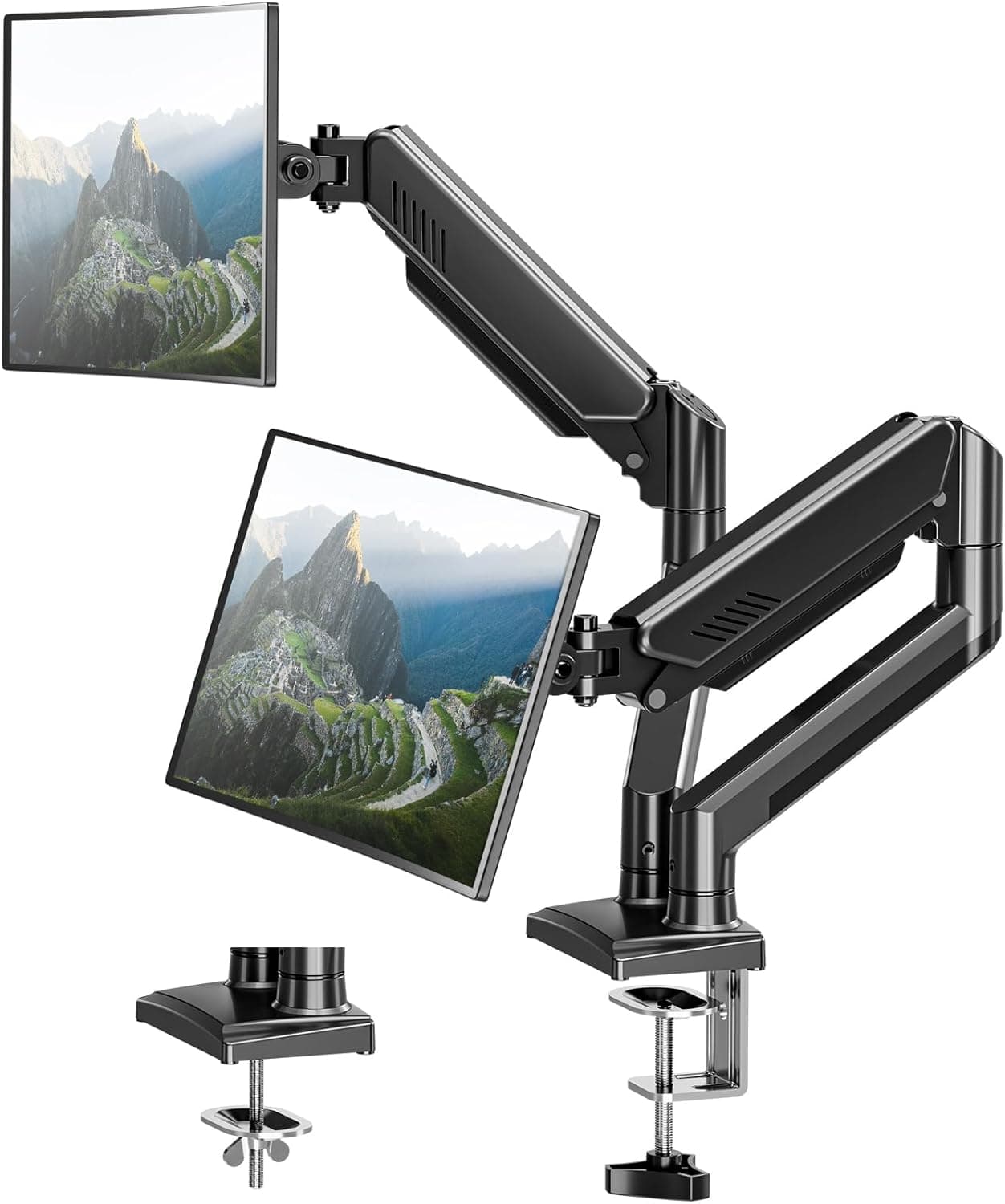Freelift Dual Monitor Arm Desk Mount, 13-32 inch